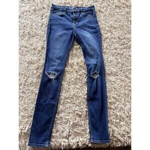 Hollister high rise skinny jeans